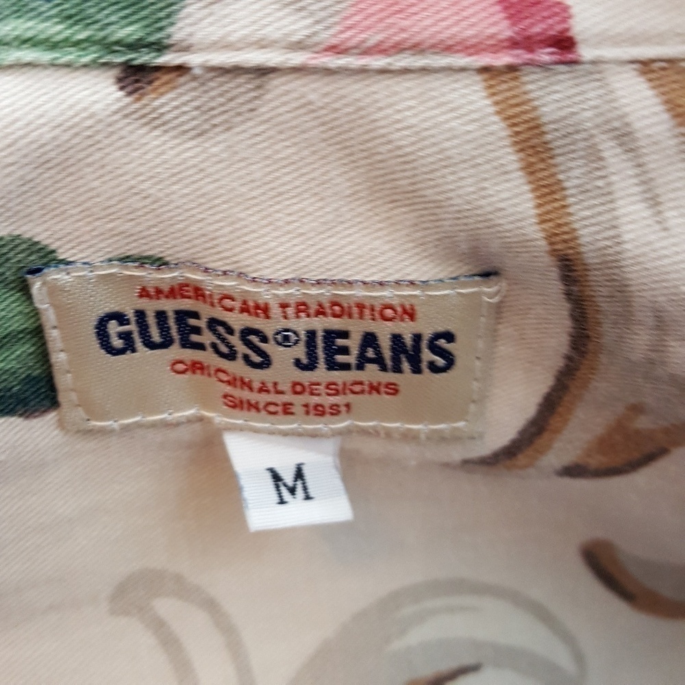 GUESS FLORAL PRINT TOP - Picture 2 of 7